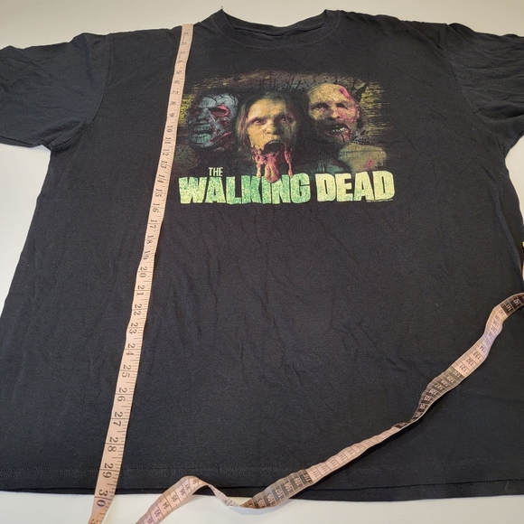 Vintage The Walking Dead Horror Movie Promo T Shirt / Amc Film Holding Inc 2X - Picture 9 of 11